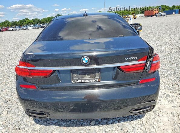 WBA7E2C55KB454770 2019 BMW 7 SERIES Черный Вид сзади