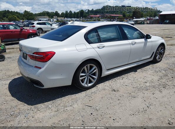 WBA7E2C56KB454454 2019 BMW 7 SERIES White Հետևի աջ
