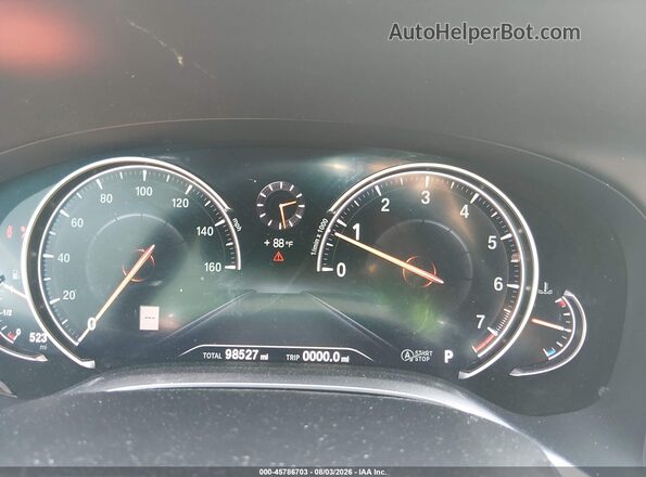 WBA7E2C56KB454454 2019 BMW 7 SERIES White Հետևի նստատեղերի տեսք
