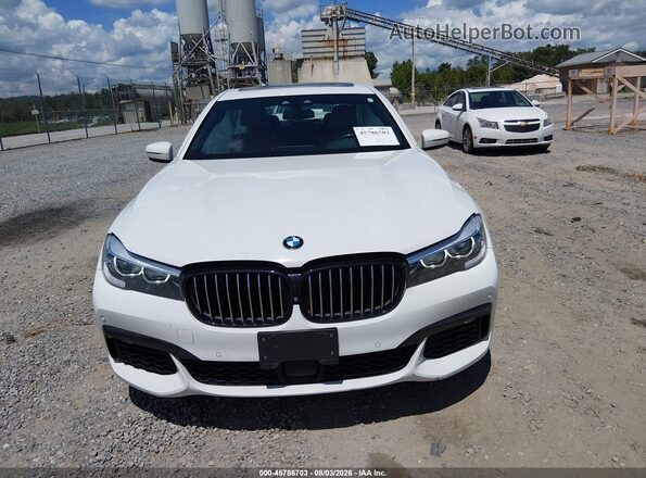 WBA7E2C56KB454454 2019 BMW 7 SERIES White Սարքավորումների վահանակի տեսք