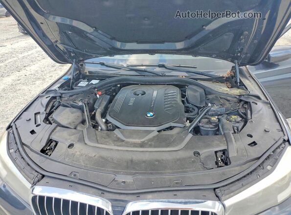 WBA7E2C57GG547414 2016 BMW 7 SERIES Black უკანა სალონის ხედი