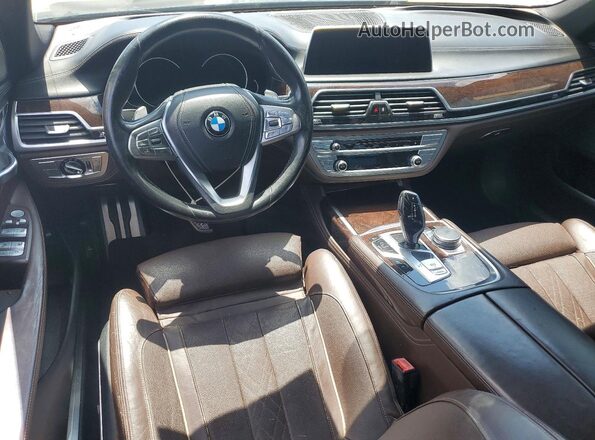 WBA7E2C57GG547414 2016 BMW 7 SERIES Black წინა პანელის ხედი