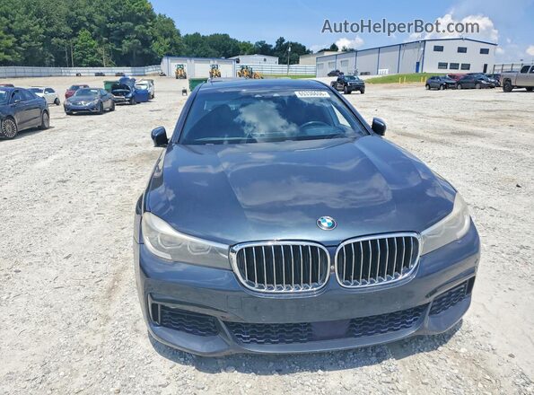 WBA7E2C57GG547414 2016 BMW 7 SERIES Black წინა ხედი