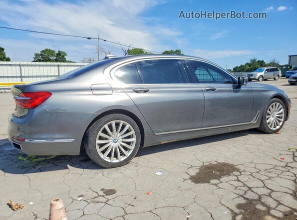 WBA7E2C5XGG504685 2016 BMW 7 SERIES Gray Հետևի աջ