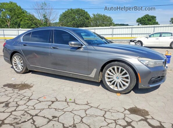 WBA7E2C5XGG504685 2016 BMW 7 SERIES Gray Առջևի աջ