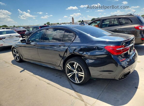 WBA7E4C50HGU99459 2017 BMW 7 SERIES Charcoal უკანა მარცხენა