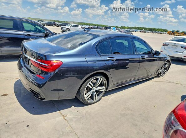 WBA7E4C50HGU99459 2017 BMW 7 SERIES Charcoal უკანა მარჯვენა