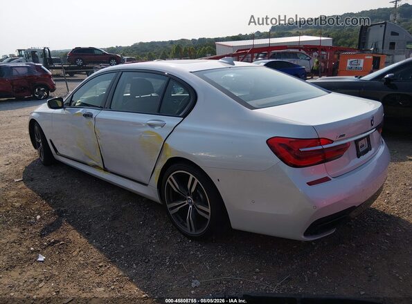 WBA7E4C57HGU99345 2017 BMW 7 SERIES White Tył lewy