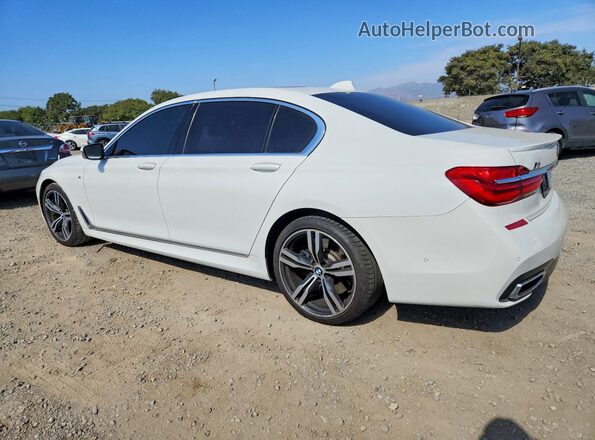 WBA7F0C50HGM20944 2017 BMW 7 SERIES White უკანა მარცხენა