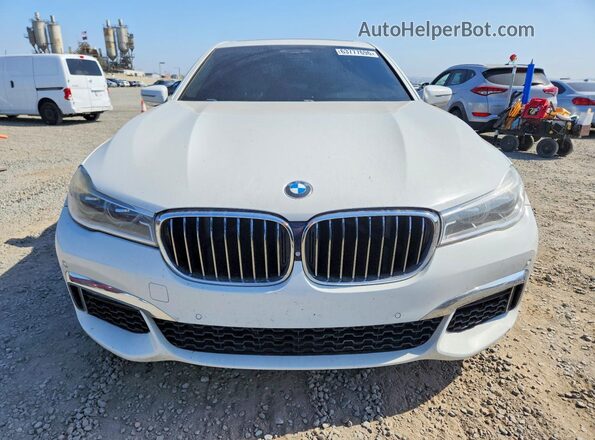 WBA7F0C50HGM20944 2017 BMW 7 SERIES White წინა ხედი