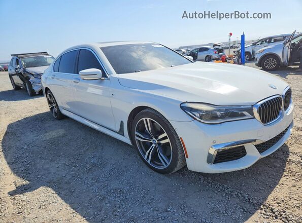 WBA7F0C50HGM20944 2017 BMW 7 SERIES White წინა მარჯვენა