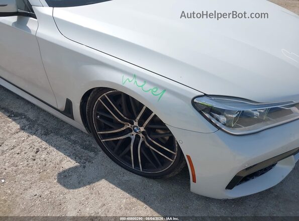 WBA7F0C57JGM23328 2018 BMW 7 SERIES Белый Вид спереди