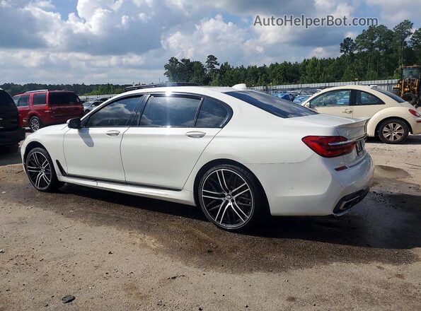WBA7F0C59GGL99171 2016 BMW 7 SERIES White Задня ліва чверть