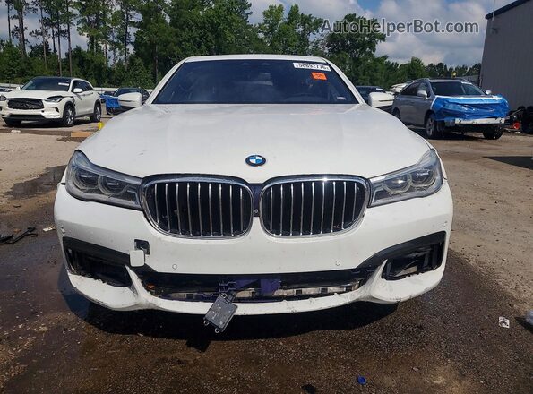 WBA7F0C59GGL99171 2016 BMW 7 SERIES White Вид спереду