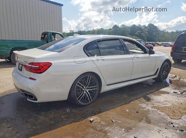 WBA7F0C59GGL99171 2016 BMW 7 SERIES White Задня права чверть