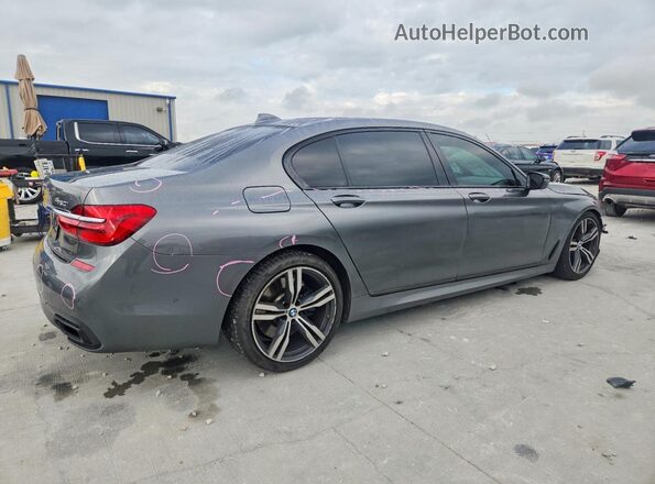 WBA7F0C59JGM23072 2018 BMW 7 SERIES Gray Հետևի աջ