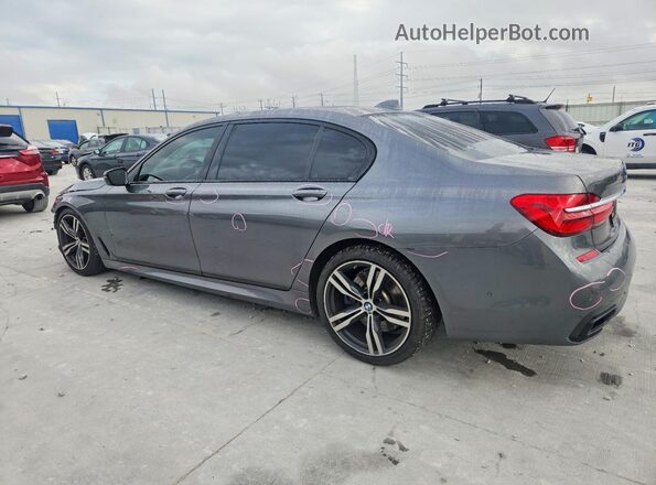 WBA7F0C59JGM23072 2018 BMW 7 SERIES Gray Հետևի ձախ