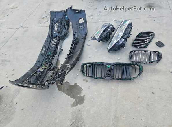 WBA7F0C59JGM23072 2018 BMW 7 SERIES Gray Շարժիչի բաժամունքի տեսք
