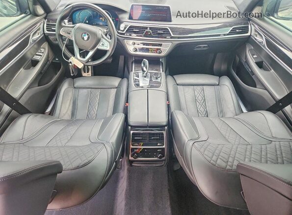 WBA7F0C59JGM23072 2018 BMW 7 SERIES Gray Առջևի վահանակի տեսք
