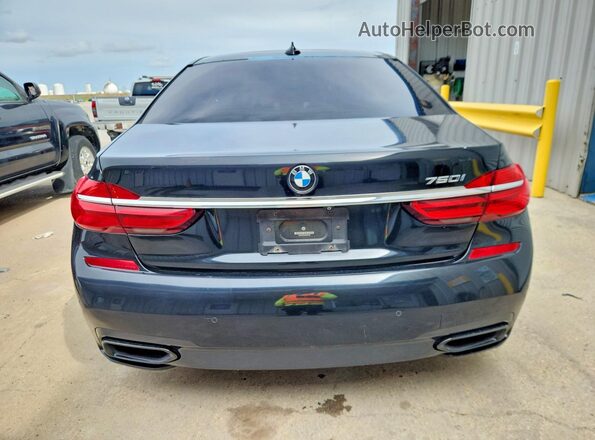 WBA7F0C5XHGM21065 2017 BMW OTHER Черный Вид сзади