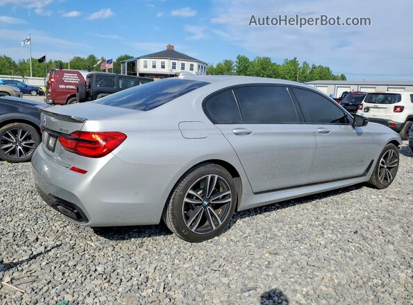 WBA7F2C38HG422807 2017 BMW 7 SERIES Silver უკანა მარჯვენა
