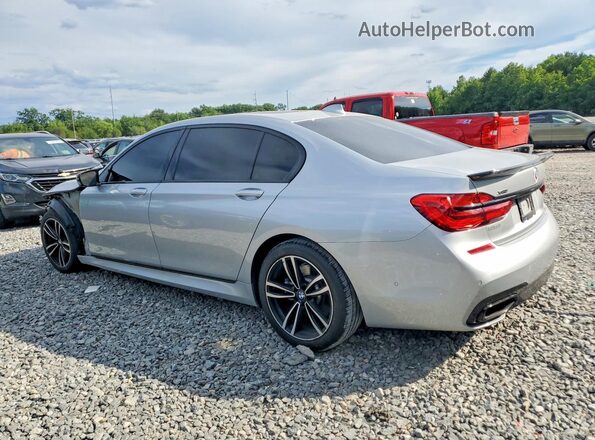 WBA7F2C38HG422807 2017 BMW 7 SERIES Silver უკანა მარცხენა