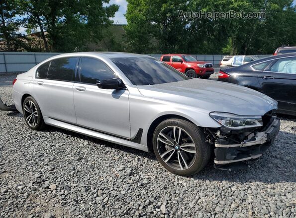 WBA7F2C38HG422807 2017 BMW 7 SERIES Silver წინა მარჯვენა