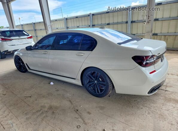 WBA7F2C50KB240444 2019 BMW 7 SERIES White უკანა მარცხენა