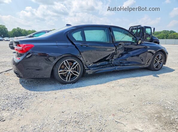WBA7F2C51HG422553 2017 BMW 7 SERIES Blue Հետևի աջ