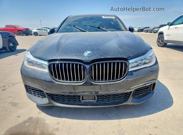 WBA7F2C51KB239416 2019 BMW 7 SERIES Black Vista interior trasera
