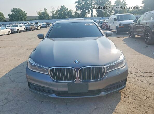 WBA7F2C52GG419305 2016 BMW 7 SERIES Gray Vista frontal