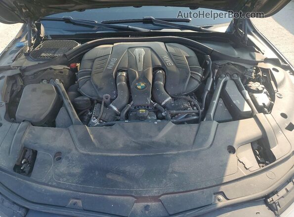 WBA7F2C52GG419305 2016 BMW 7 SERIES Gray Vista interior trasera