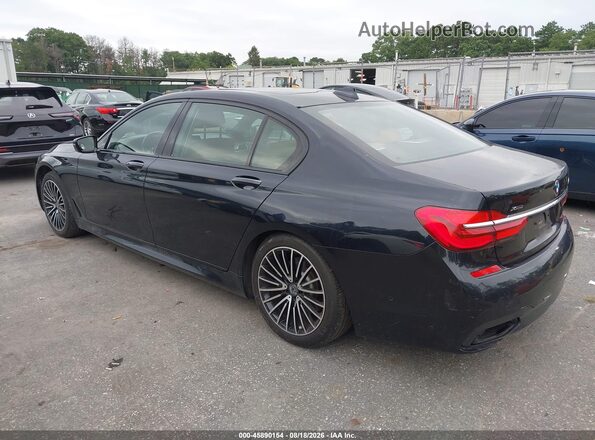 WBA7F2C53GG417191 2016 BMW 7 SERIES Black Задня ліва чверть
