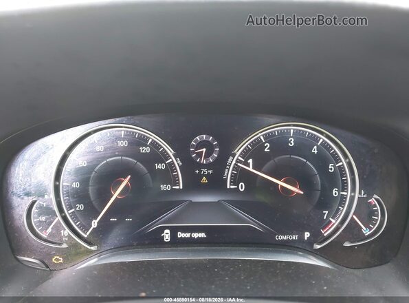 WBA7F2C53GG417191 2016 BMW 7 SERIES Black Вид задніх сидінь