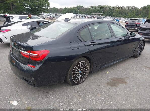WBA7F2C53GG417191 2016 BMW 7 SERIES Black Задня права чверть