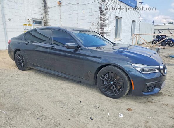 WBA7F2C53GG420186 2016 BMW 7 SERIES Charcoal Передня права чверть