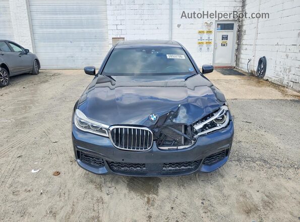 WBA7F2C53GG420186 2016 BMW 7 SERIES Charcoal Вид спереду