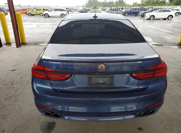 WBA7F2C53HG543732 2017 BMW 7 SERIES Blue Front interior view