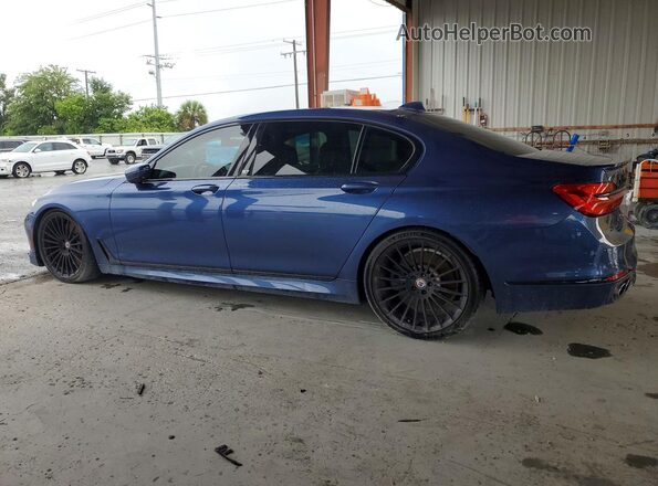 WBA7F2C53HG543732 2017 BMW 7 SERIES Blue Rear right