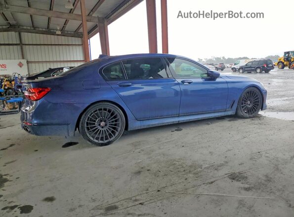WBA7F2C53HG543732 2017 BMW 7 SERIES Blue Front right