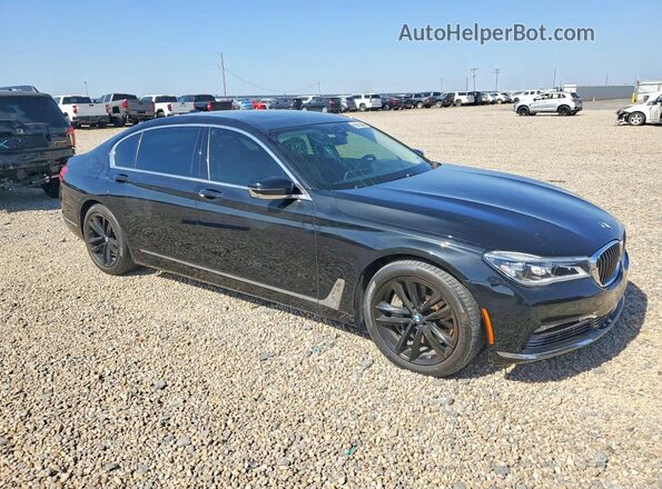 WBA7F2C55GG415698 2016 BMW 7 SERIES Black Передня права чверть
