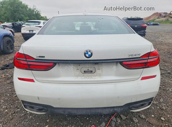 WBA7F2C55KB240004 2019 BMW 7 SERIES White Հետևի տեսք