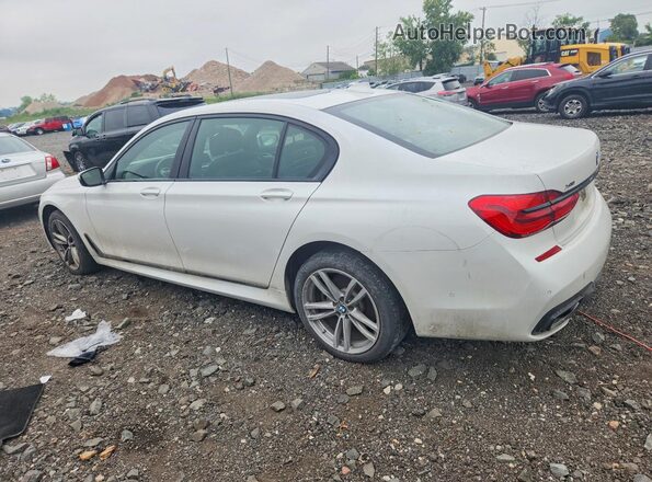 WBA7F2C55KB240004 2019 BMW 7 SERIES White Հետևի ձախ
