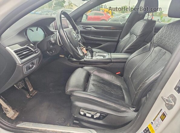 WBA7F2C55KB240004 2019 BMW 7 SERIES White Սալոնի դիմացի տեսք