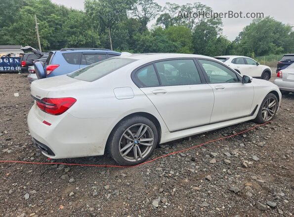 WBA7F2C55KB240004 2019 BMW 7 SERIES White Հետևի աջ