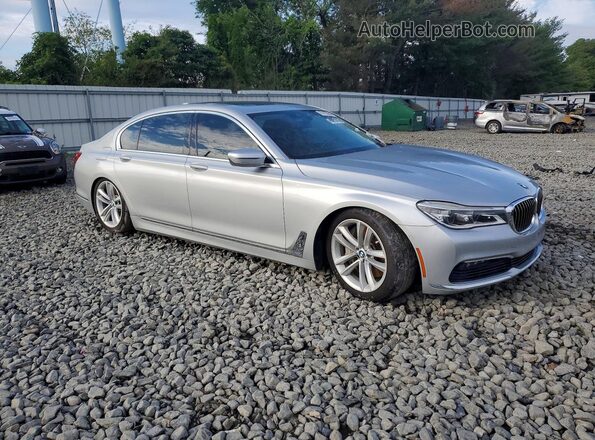 WBA7F2C56GG416813 2016 BMW 7 SERIES Silver Передня права чверть