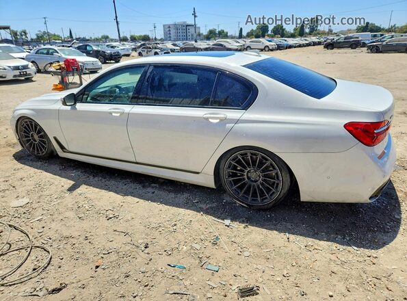WBA7F2C57GG417114 2016 BMW 7 SERIES White Задня ліва чверть