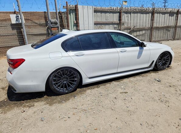 WBA7F2C57GG417114 2016 BMW 7 SERIES White Задня права чверть