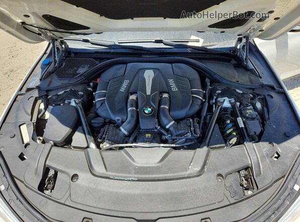 WBA7F2C57GG417114 2016 BMW 7 SERIES White Вид задньої частини салону