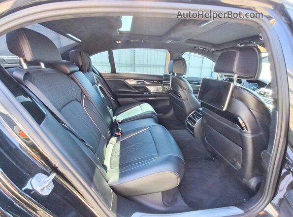 WBA7F2C57HG543734 2017 BMW ALPINA Black Rear seats view